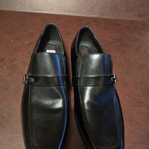 Dexter Men's Black Textured Loafers